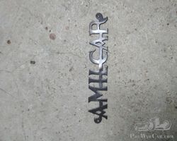 Badge radiator AMILCAR