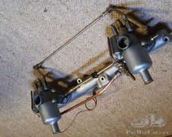 carburettor and manifold