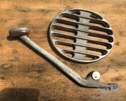 NEW REPLICA AMILCAR ACCERATOR PEDAL AND STEP PLATE.