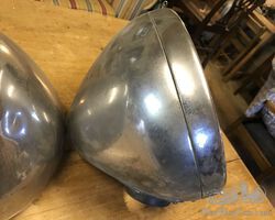 Original and rare QK Lucas Headlamps for Jaguar SS100