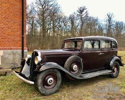 Fiat 527 "Big Ardita" , 7-passenger limousine, original paint/interior, rare!