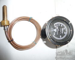 bentley oil and temp gauges