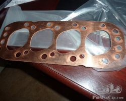 MG J solid copper head gasket