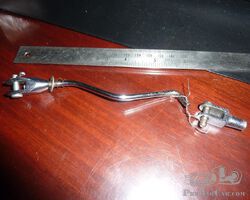 MG J P K L N carburetor choke linkage