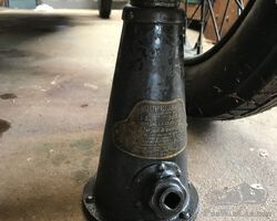 VINTAGE MICHELIN & CIE FRENCH 2000KG CONE SHAPED JACK