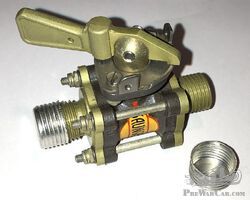Saunders aircraft fuel cock / tap