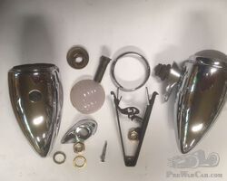 Pair of Lucas 1151 sidelights
