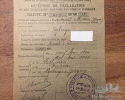 carte grise, daypass