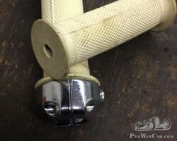 Amal Motorcycle Twist Throttle with Cream Grips.