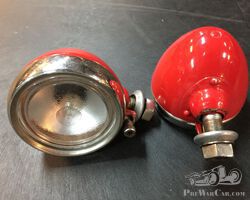 One pair of Lucas headlights in new condition,