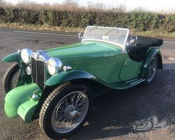 Fully restored, 1934, 4 seat, supercharged MG PA
