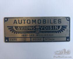 Bodywork badge Avions Voisin