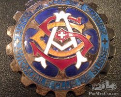 Badge Automobil Club Der Schweiz