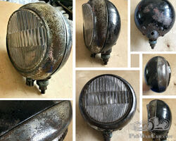 Vintage Bosch Spot light 6 inch, Motorcycle, BMW, Mercedes-Benz