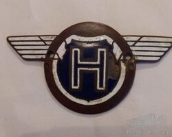 Old radiateur badge Horch