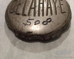 Original radiator cap Delahaye