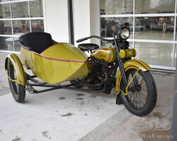 1925 Harley-Davidson JD with Sidecar