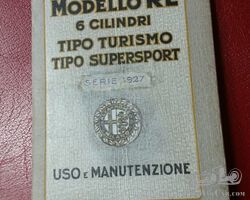 Alfa Romeo RL manual 1927