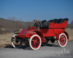 c.1903 Thomas Model 18 Single Cylinder 8HP Rear Entrance Tonneau