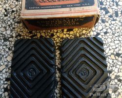 Original 1920/30 slip-on pedal pads for American cars