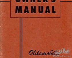 OLDSMOBILE OWNERS MANUAL