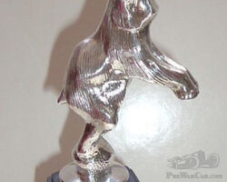 Bugatti La Royale mascot 25 cm. with base / mascot 17 cm