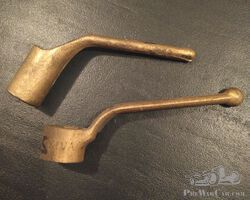 2 x old spark plug wrench