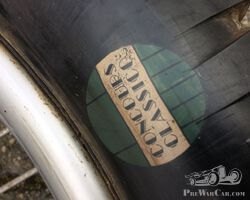 Wire Wheels and Blockley Tyres