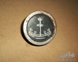 Early REMY Ammeter Gauge