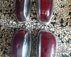 2X Right + left indicator light lens LABINAL Citroën 2CV from 1959 to 1963