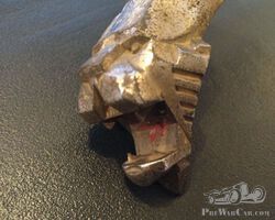Mascotte - Original lion Peugeot 201 / 301 radiateur emblem - Peugeot - 1930-1940