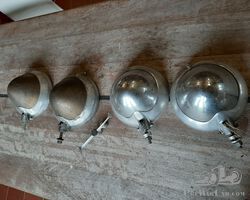 4 Marchal headlights