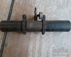 Magondeaux acetylene tank with pressure gauge