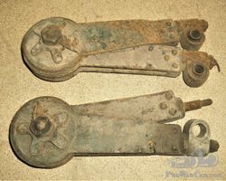 original pair of matching HARTFORD Shock Absorbers