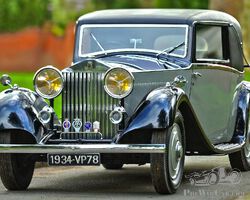 1934 Rolls Royce 20/25 Fixed Head Coupe by Barker