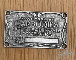 CARBODIES body badge
