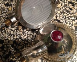 (ON HOLD Possibly sold) 2 x Marchal lamp bronze