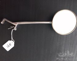 Clamp mirror to be mounted on door hinge