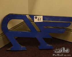 Austin Wooden sign| Armstrong Auctions | March 28, 2020