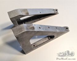 Bugatti Type 57 Aluminium Bulkhead Supports