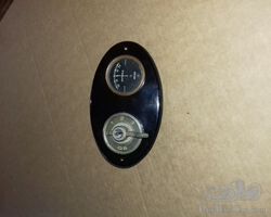 1 off small dashboard with ammeter