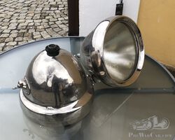 Vintage Lucas headlights in perfect condition