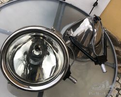 C.A.V vintage headlights
