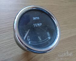 Smiths temperature gauge 2"