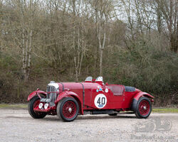 1937 Lagonda LG45 4½-Litre Fox & Nicholl 1936 Le Mans Team Car Replica | Bonhams Goodwood Members' Meeting | March 29, 2020