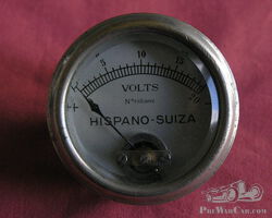 Hispano-Suiza Voltmeter
