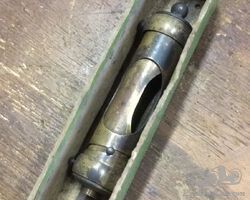 Edwardian or Vintage Car Brass Dashboard Lamp