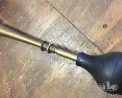 Vintage French Brass Car Horn.