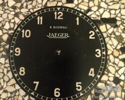 Original Jaeger Paris dial 8 Giorni dial