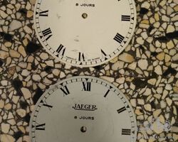 24 x Original Jaeger Paris dial 8 jours with Roman numerals